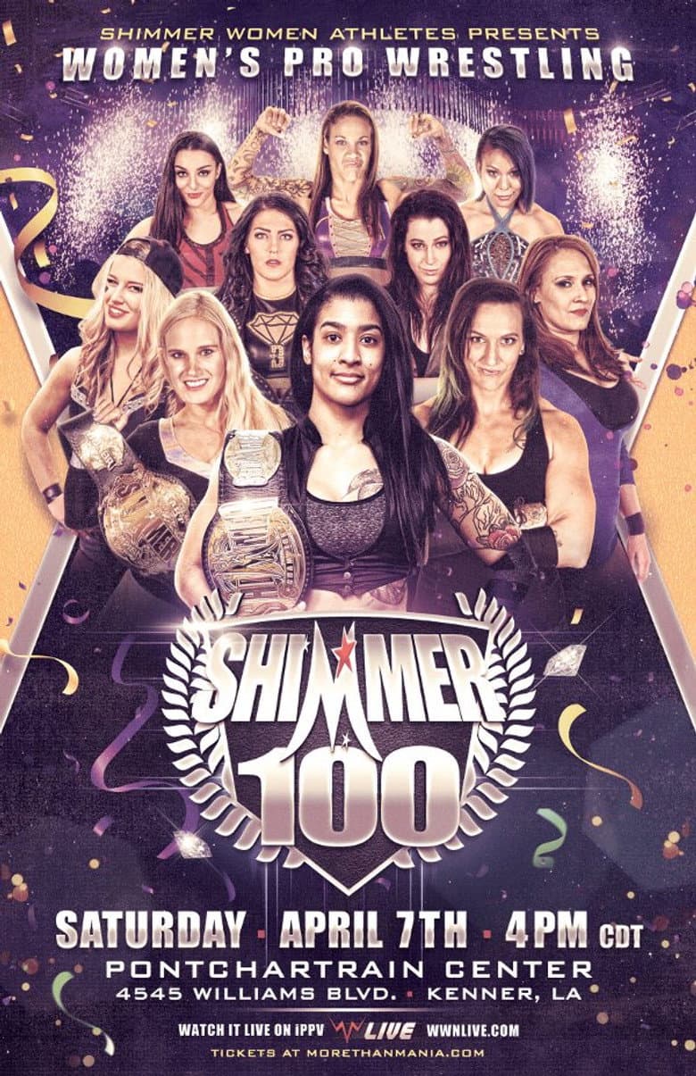 SHIMMER Women Athletes Volume 100 poster
