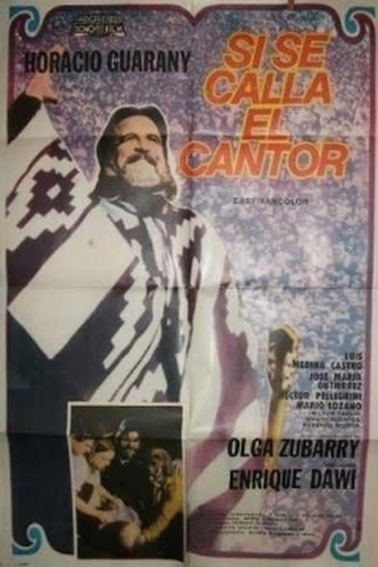 Si se calla el cantor poster