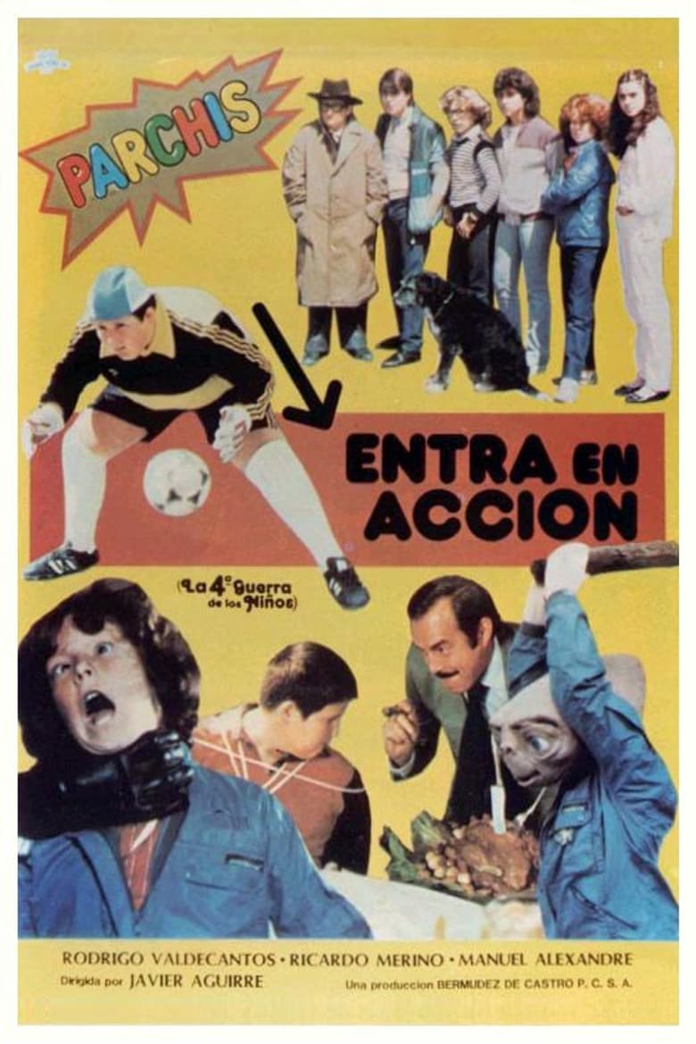 Parchís entra en acción poster