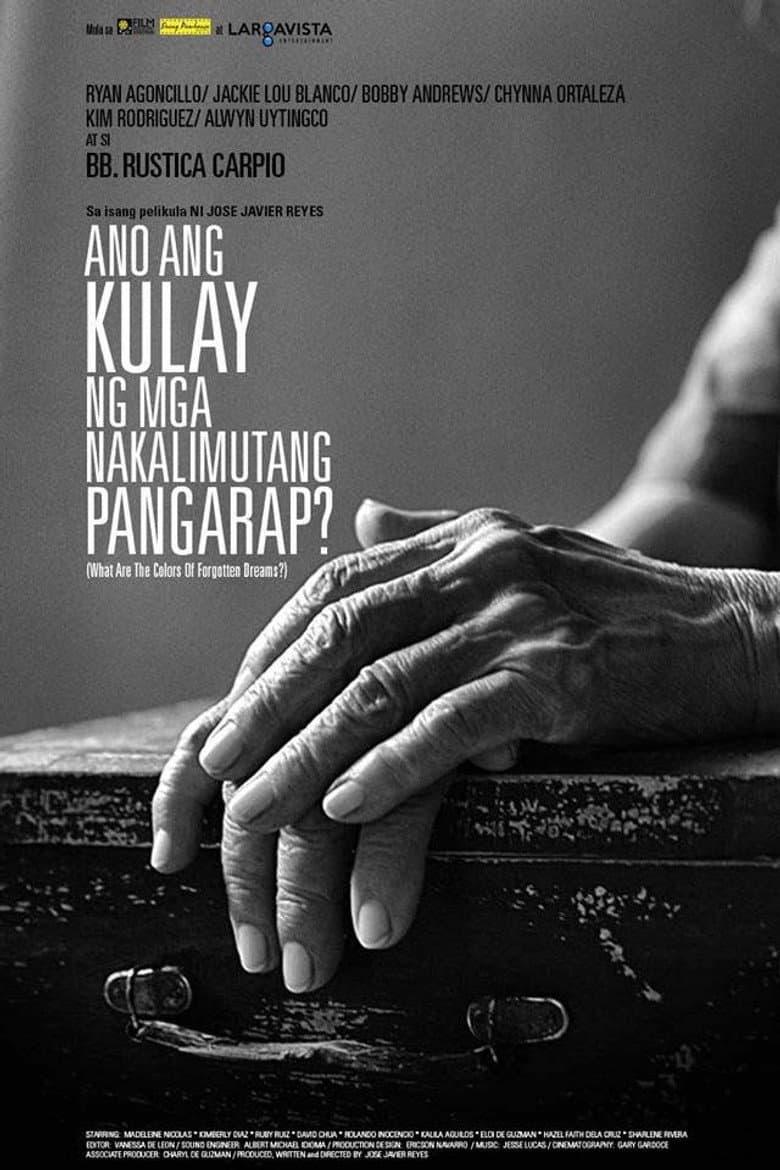 Ano ang Kulay ng mga Nakalimutang Pangarap? poster