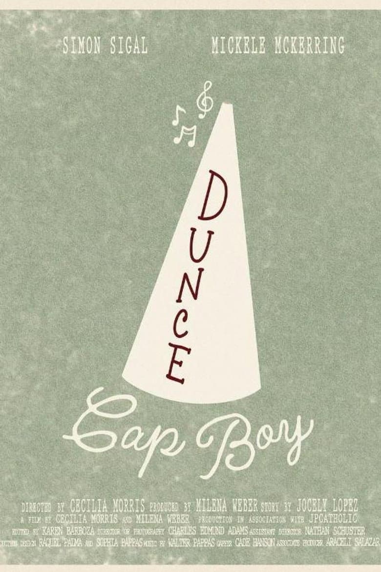 Dunce Cap Boy poster