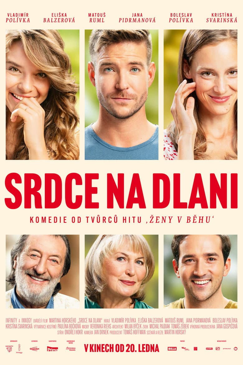 Srdce na dlani poster