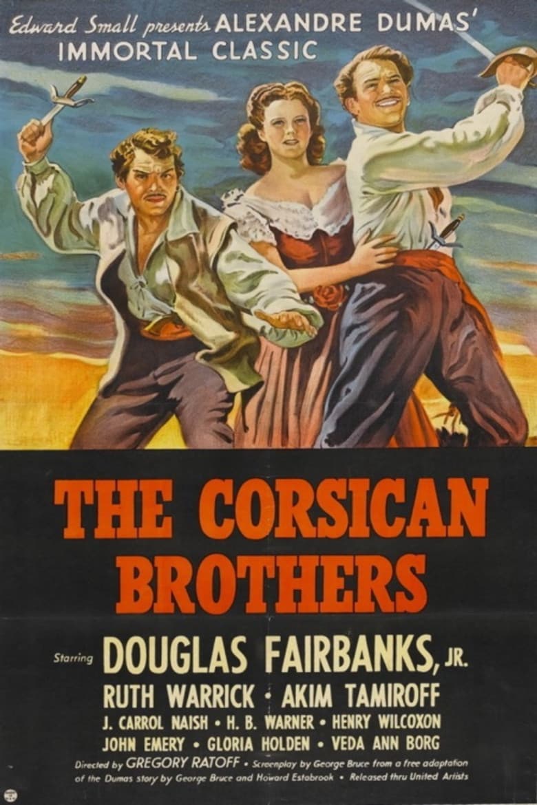 The Corsican Brothers poster