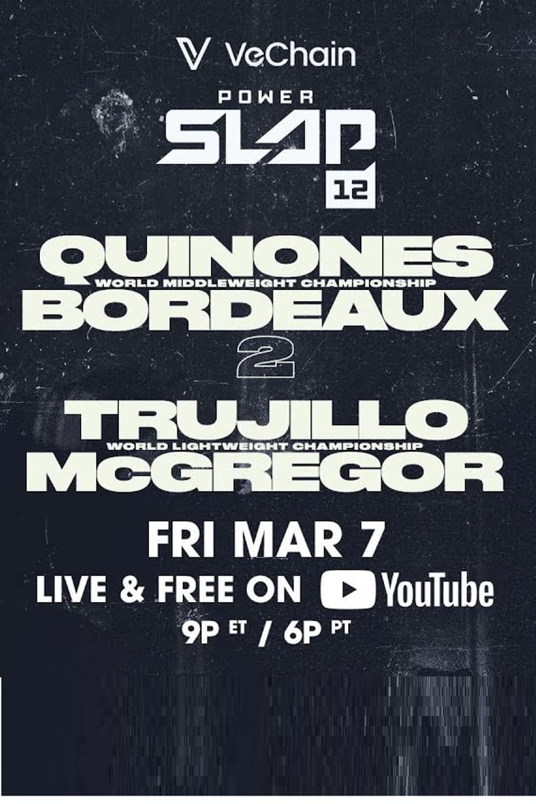 Power Slap 12: Bordeaux vs. Quinonez 2 poster