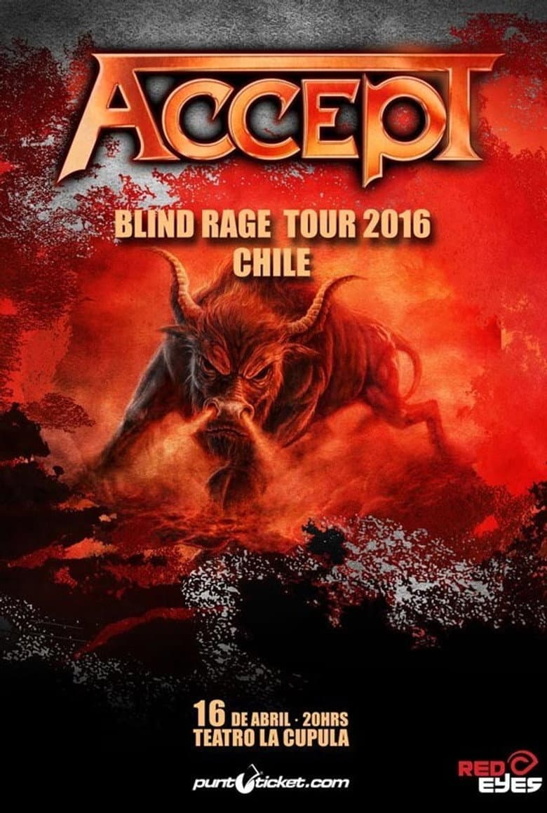 Accept : Live in Chile poster