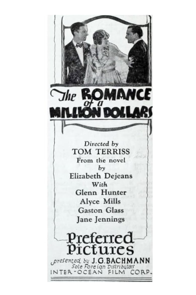 The Romance of a Million Dollars poster