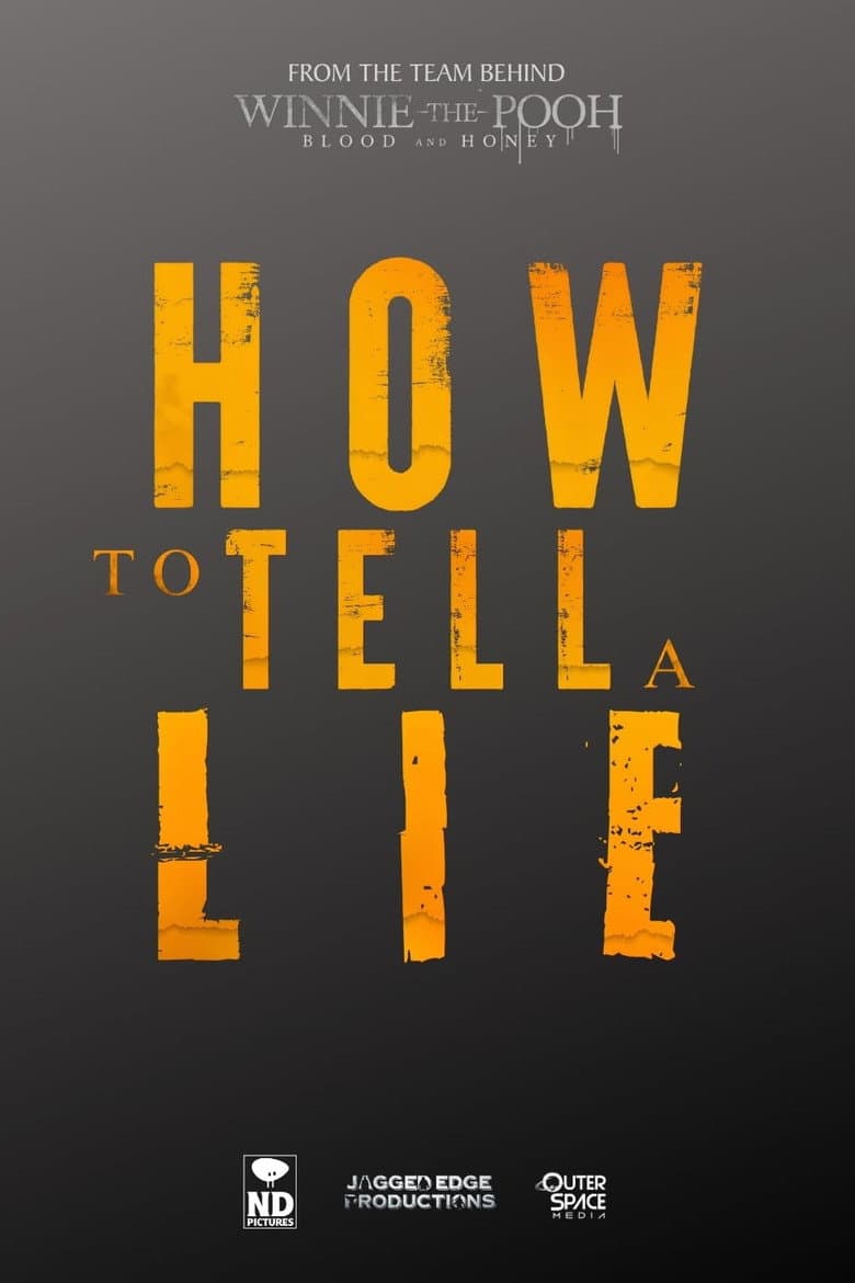 How to Tell a Lie poster
