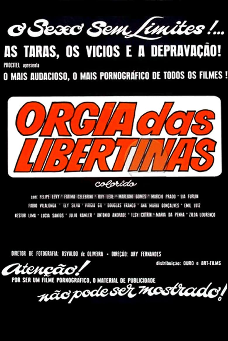 Orgia das Libertinas poster