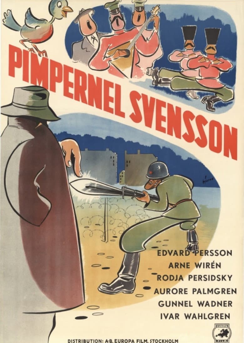 Pimpernel Svensson poster