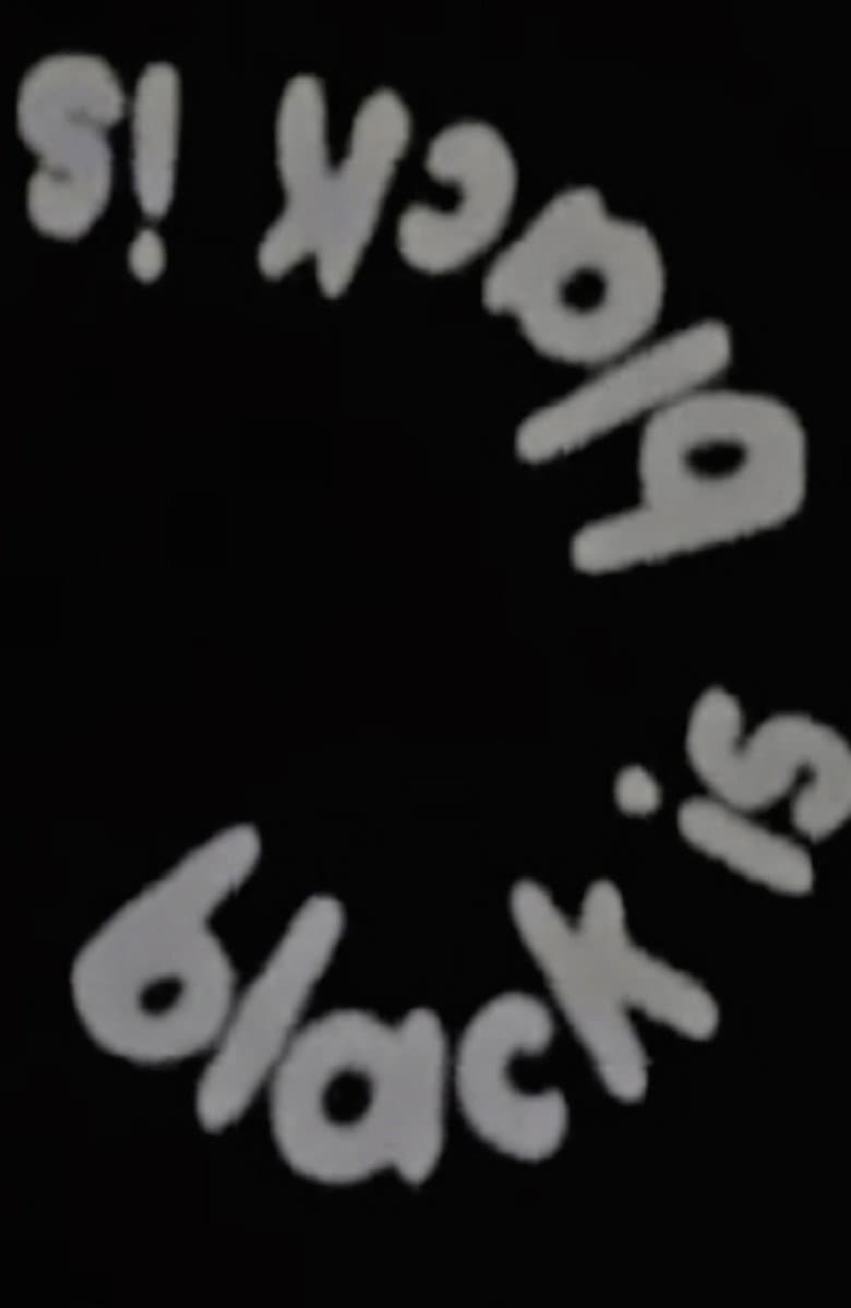 Black Is poster