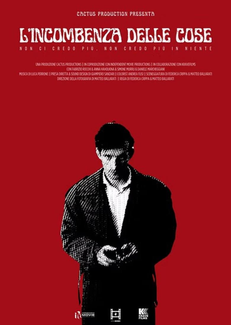 L'incombenza delle cose poster