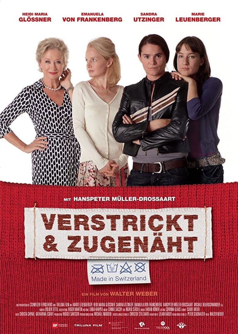 Verstrickt und zugenäht poster