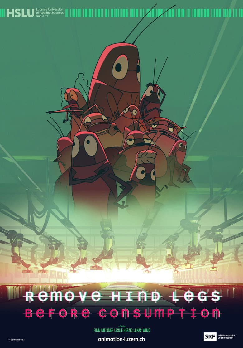 Remove Hind Legs Before Consumption poster