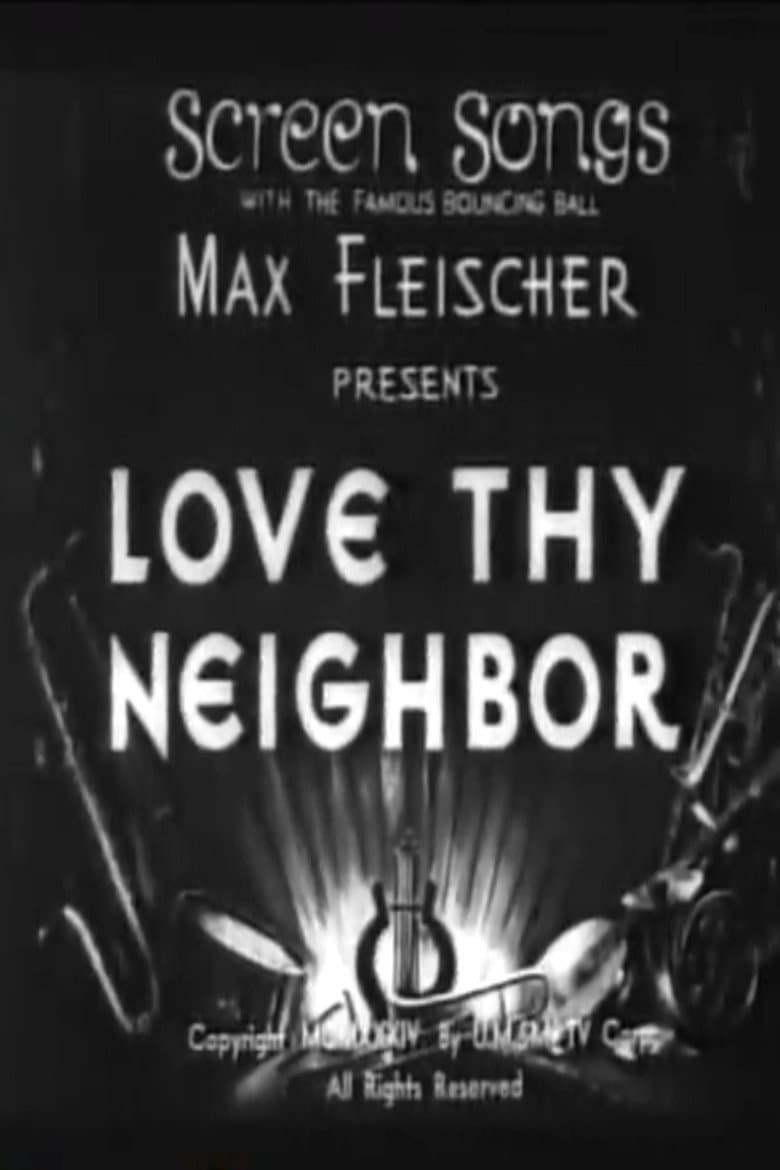 Love Thy Neighbor poster