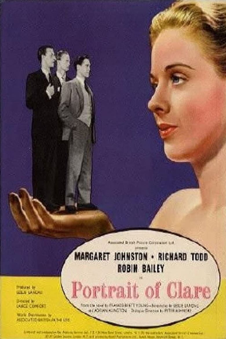 Portrait of Clare poster