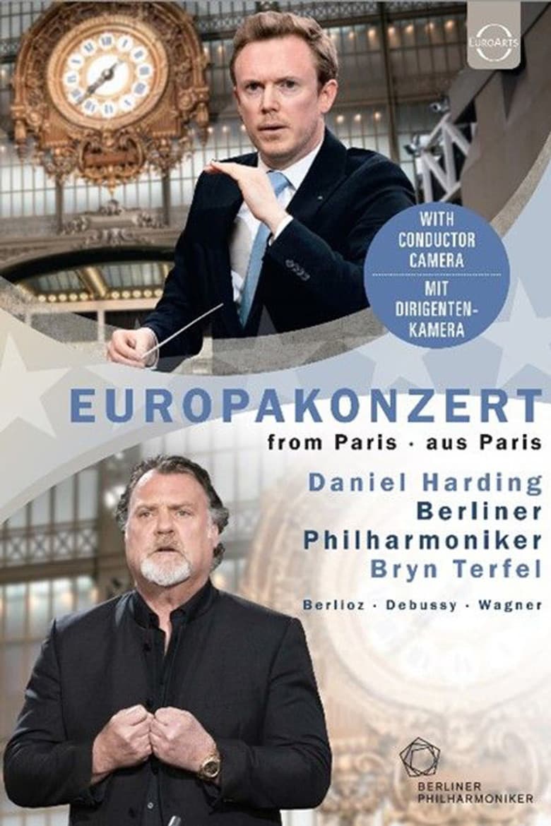 Europakonzert 2019 from Paris poster