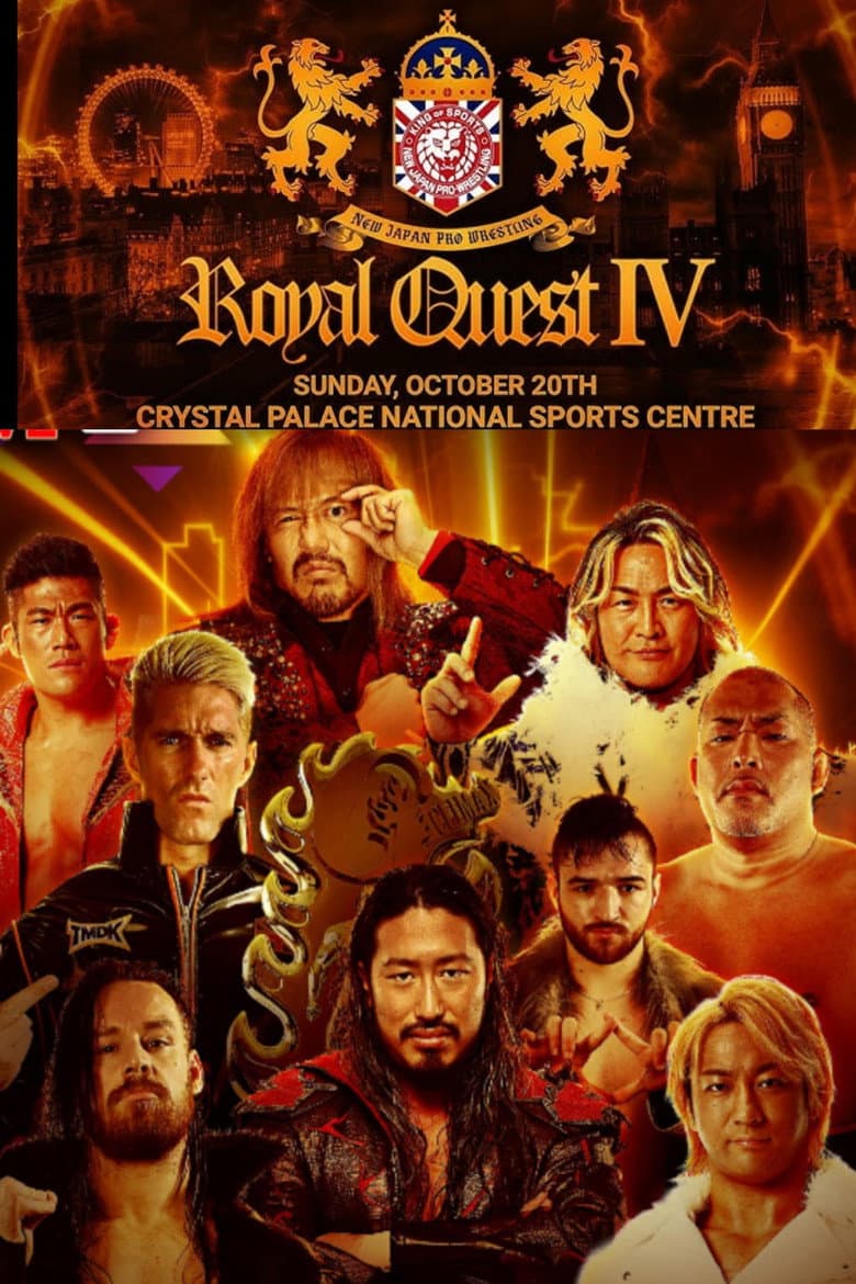 NJPW Royal Quest IV poster