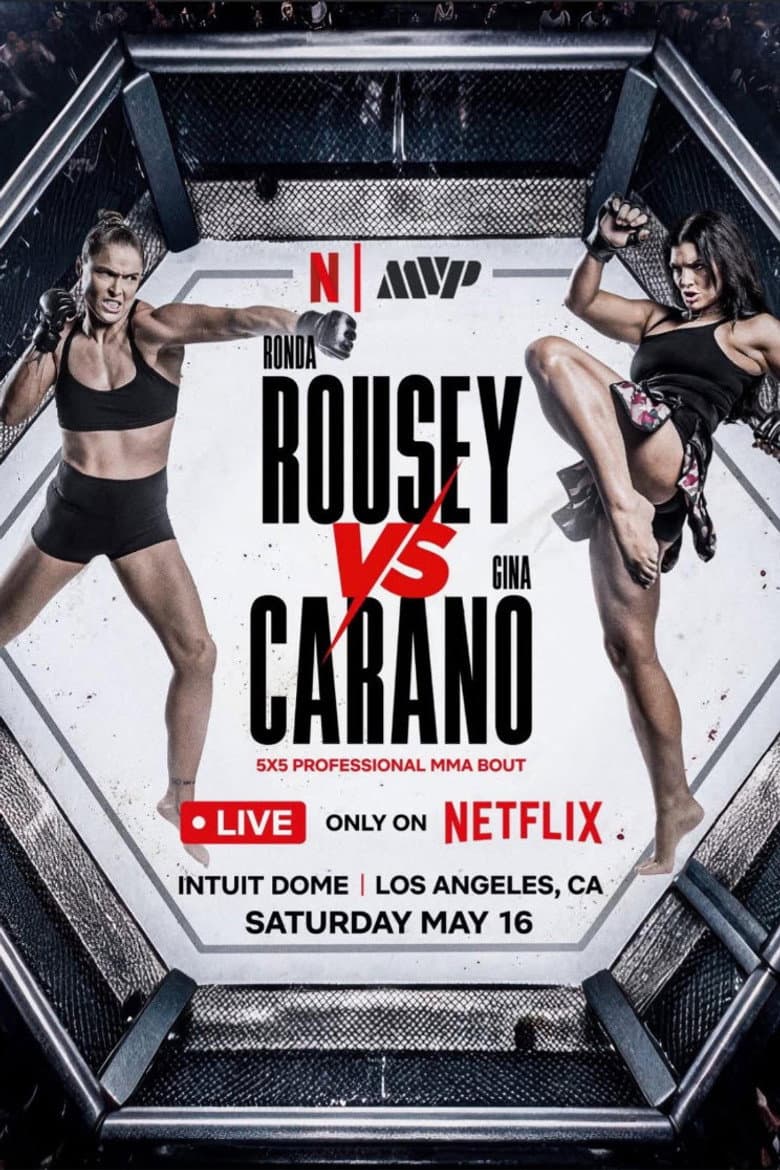 Ronda Rousey vs. Gina Carano poster