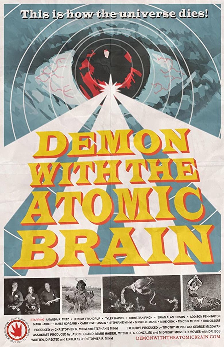 Demon with the Atomic Brain poster