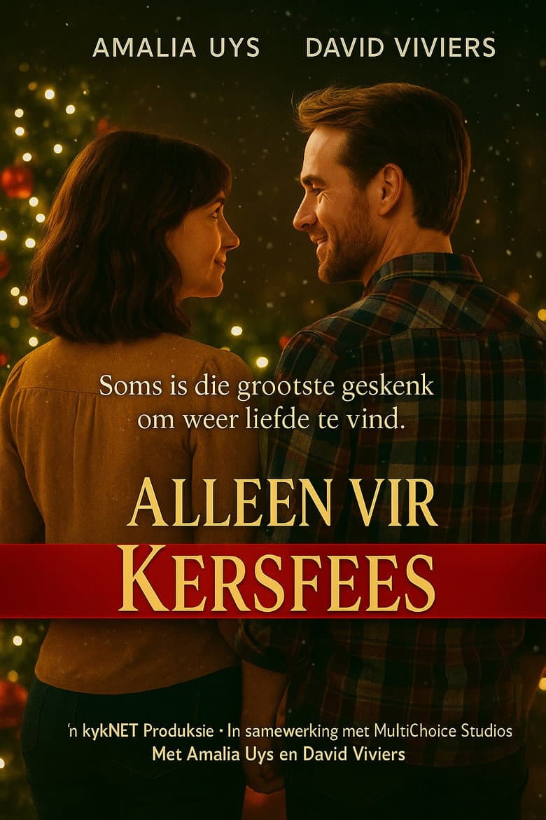 Alleen vir Kersfees poster