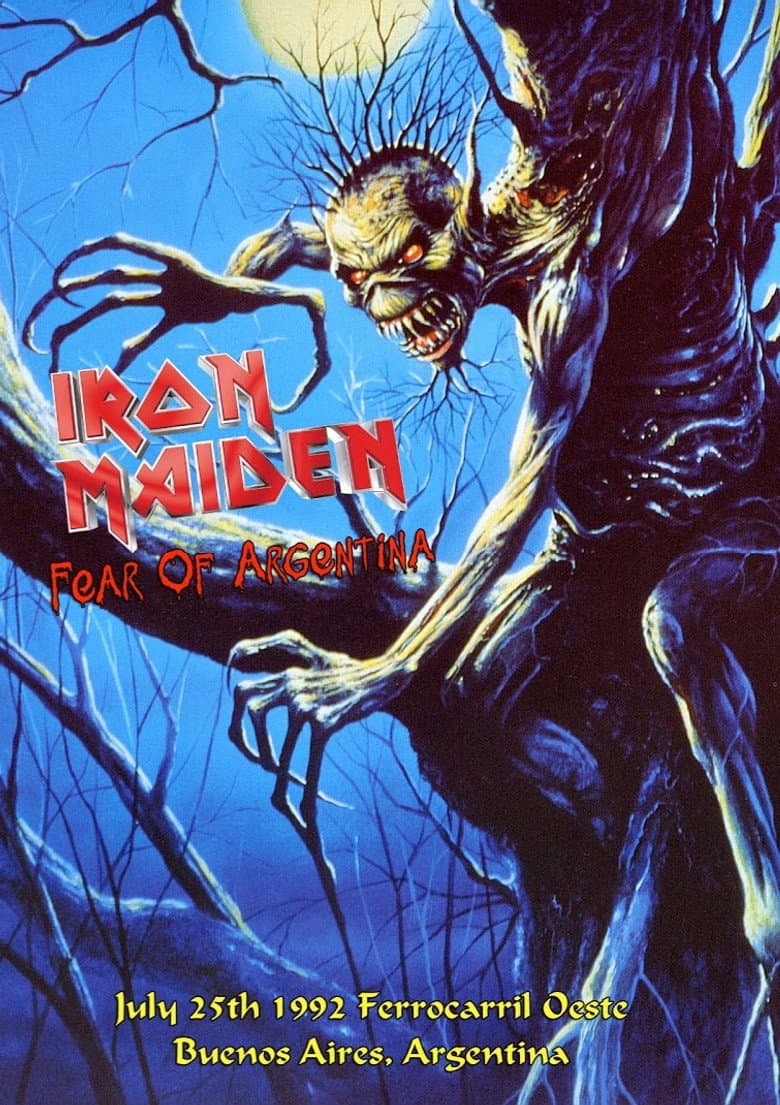 Iron Maiden: [1992] Live in Argentina poster