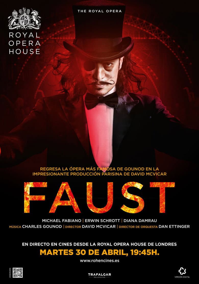 Royal Opera House: Faust poster