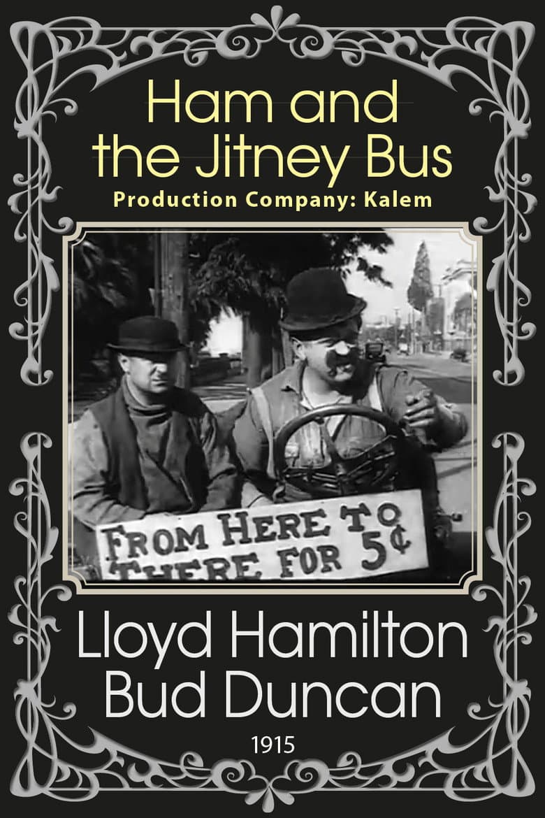 Ham and the Jitney Bus poster