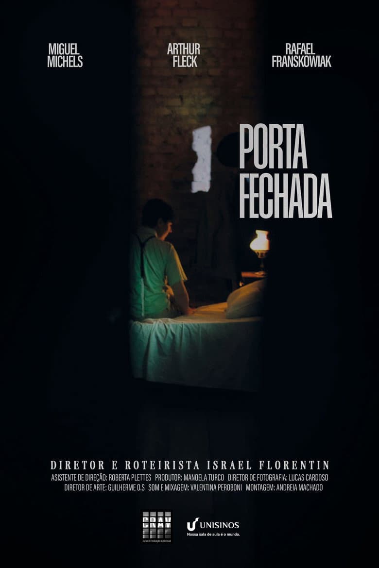 Porta Fechada poster