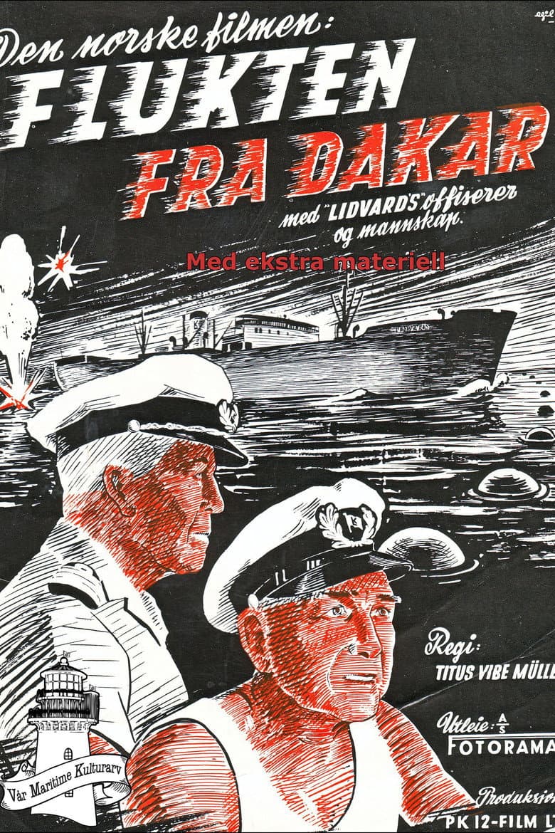 Flukten fra Dakar poster