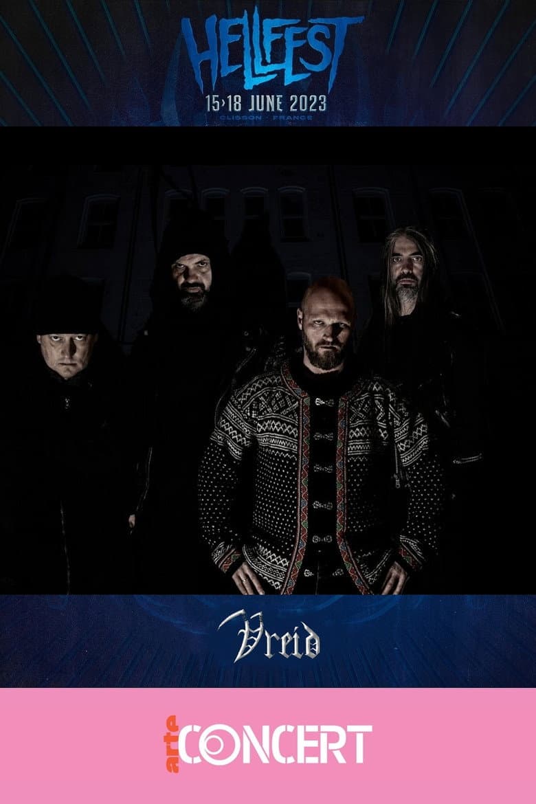 Vreid - Hellfest 2023 poster