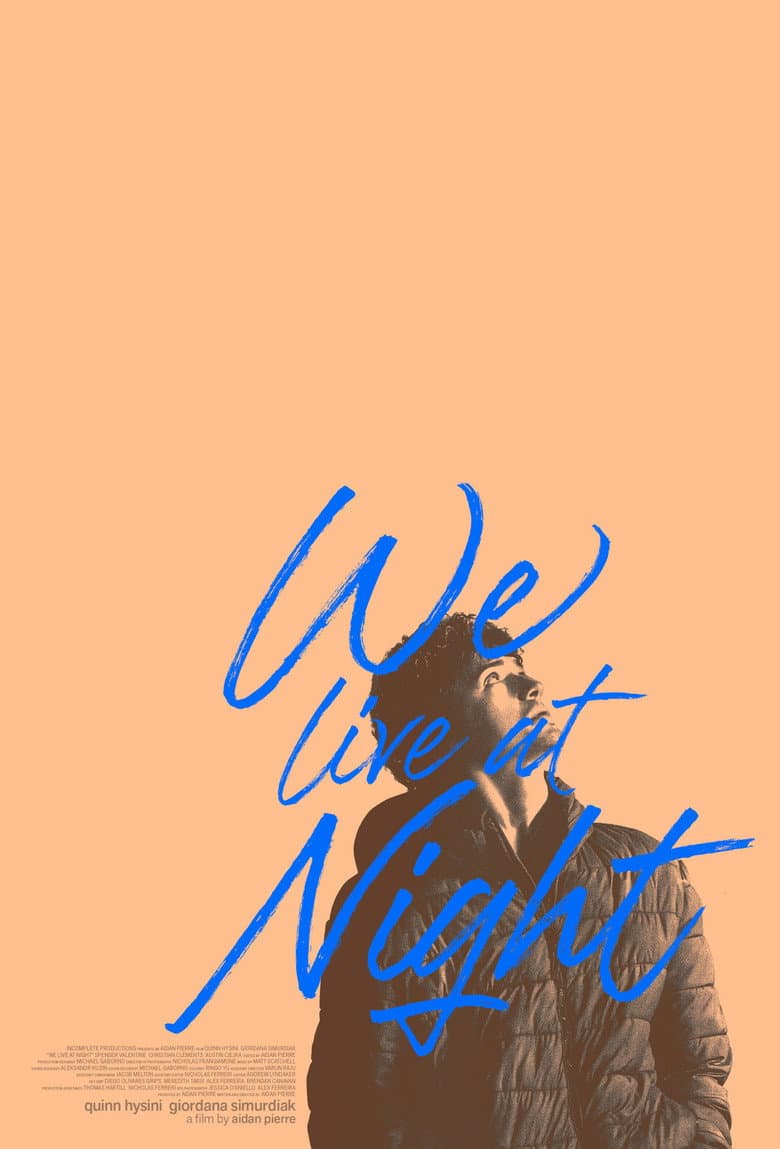 We Live at Night poster