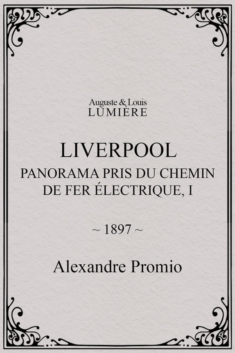 Liverpool, panorama pris du chemin de fer électrique, I poster