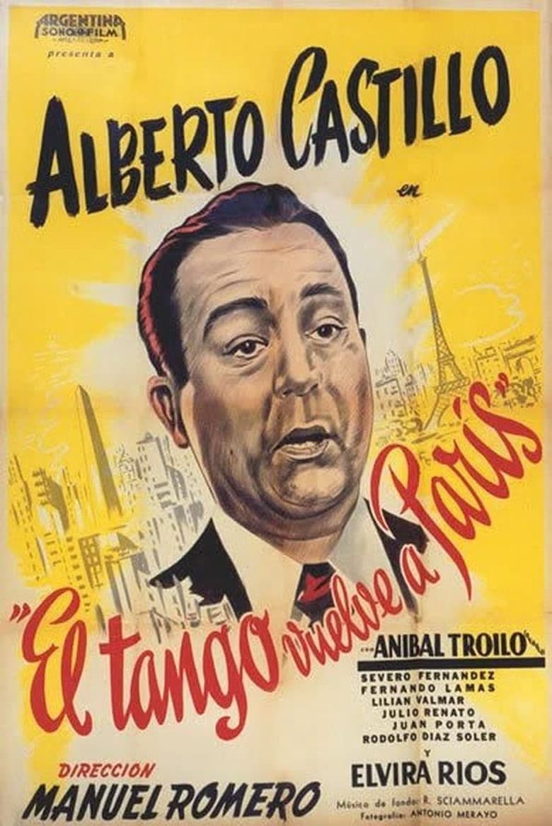The Tango Returns to Paris poster