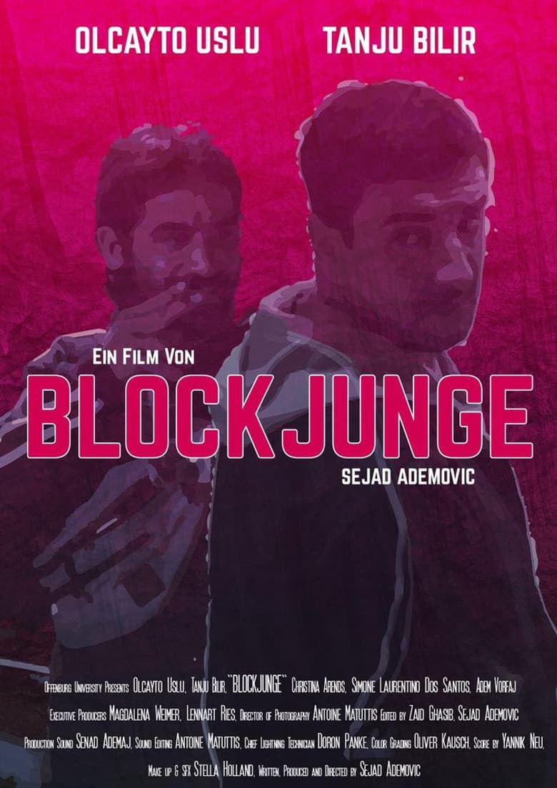 Blockjunge poster