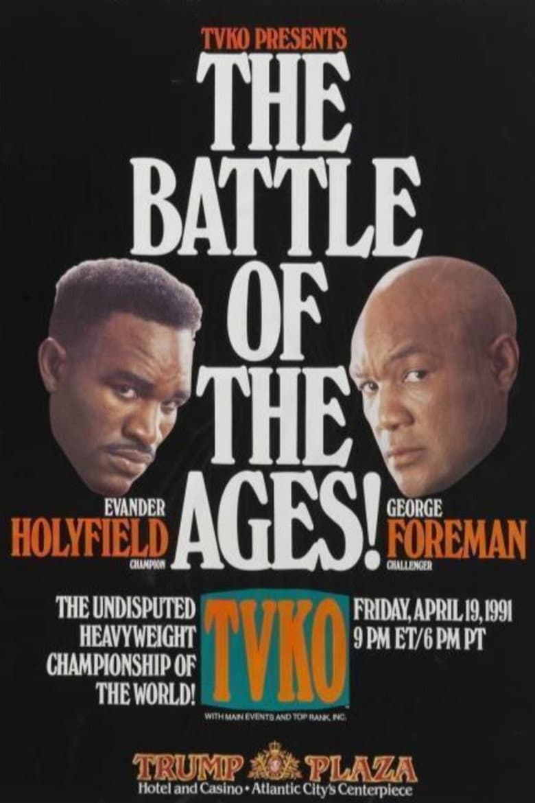 Evander Holyfield vs. George Foreman poster