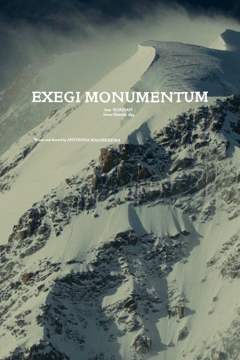 Exegi Monumentum poster