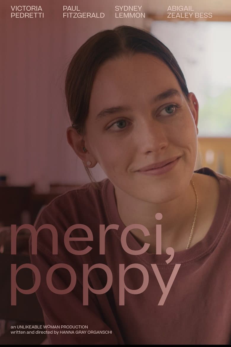 Merci, Poppy poster