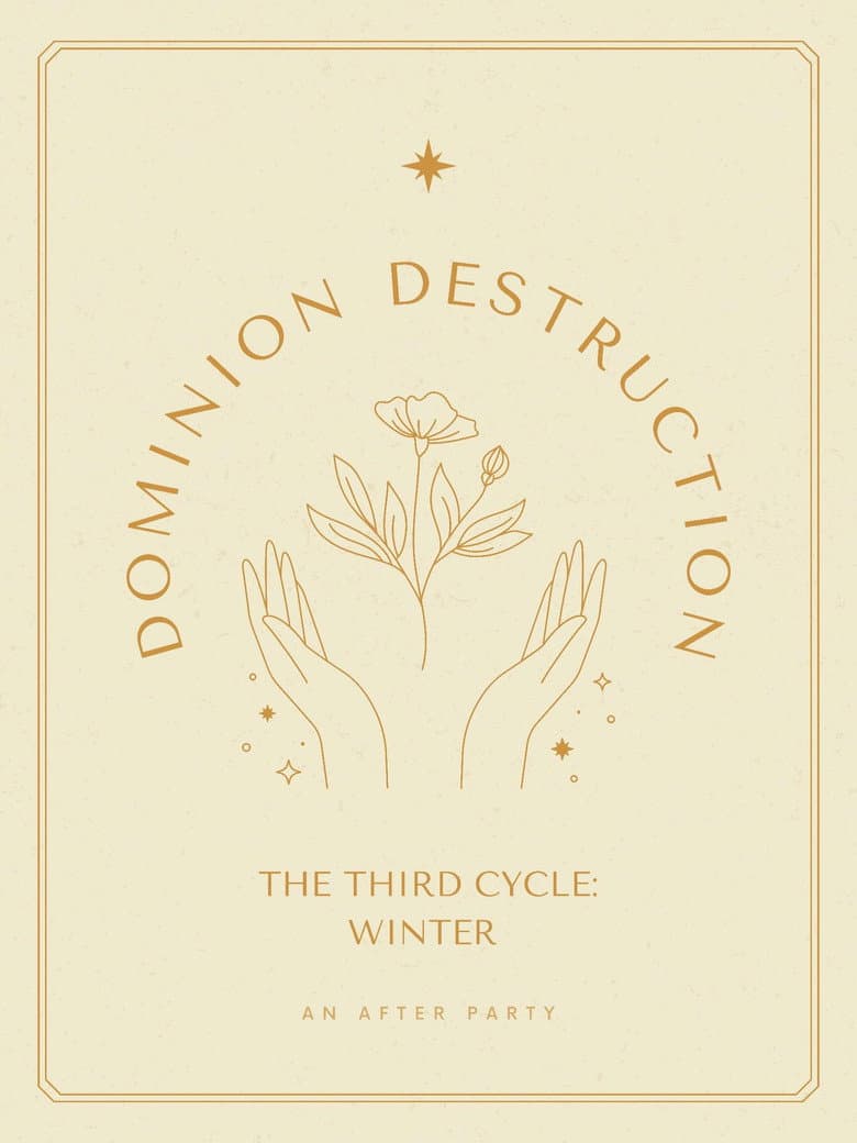 Dominion/Destruction poster