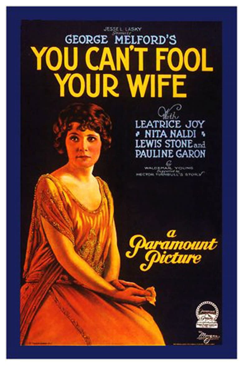 You Can't Fool Your Wife poster