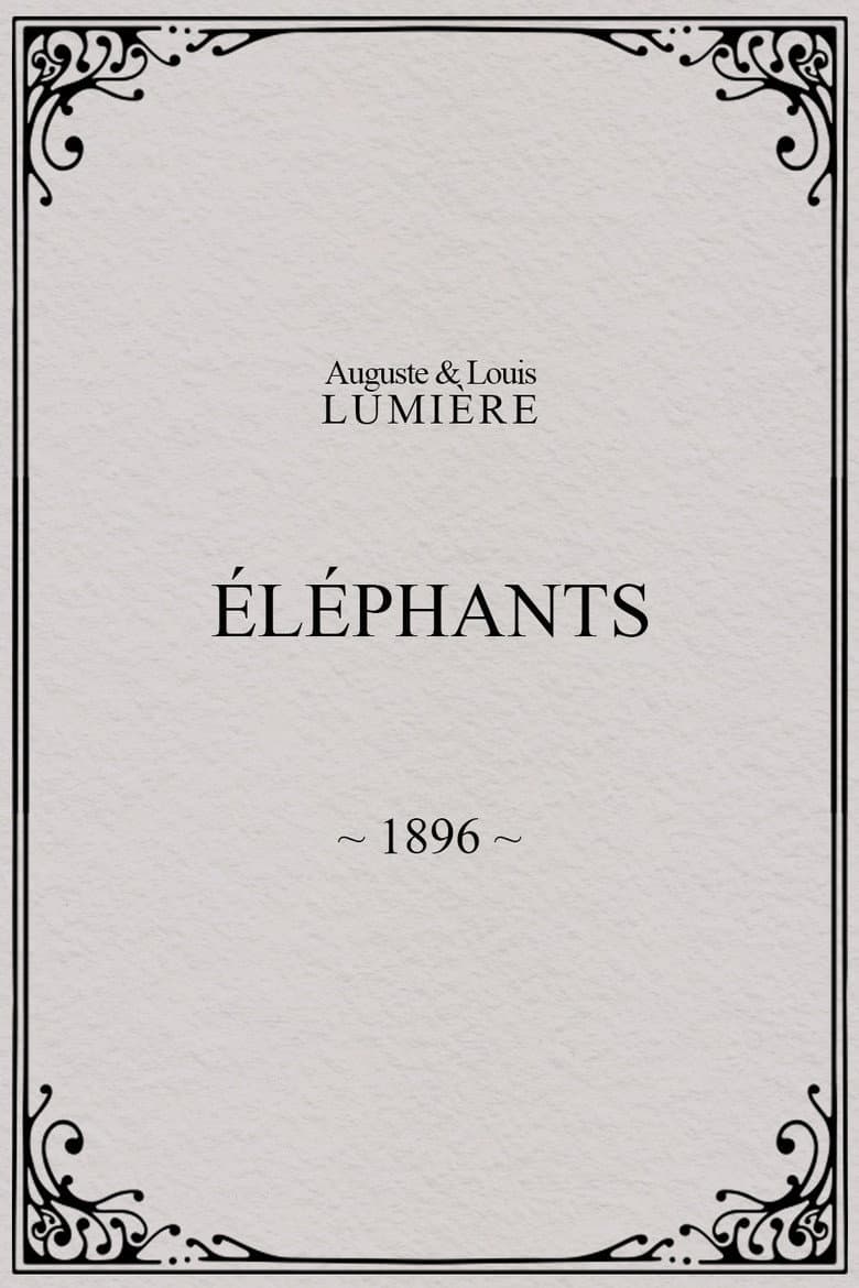 Elephants poster
