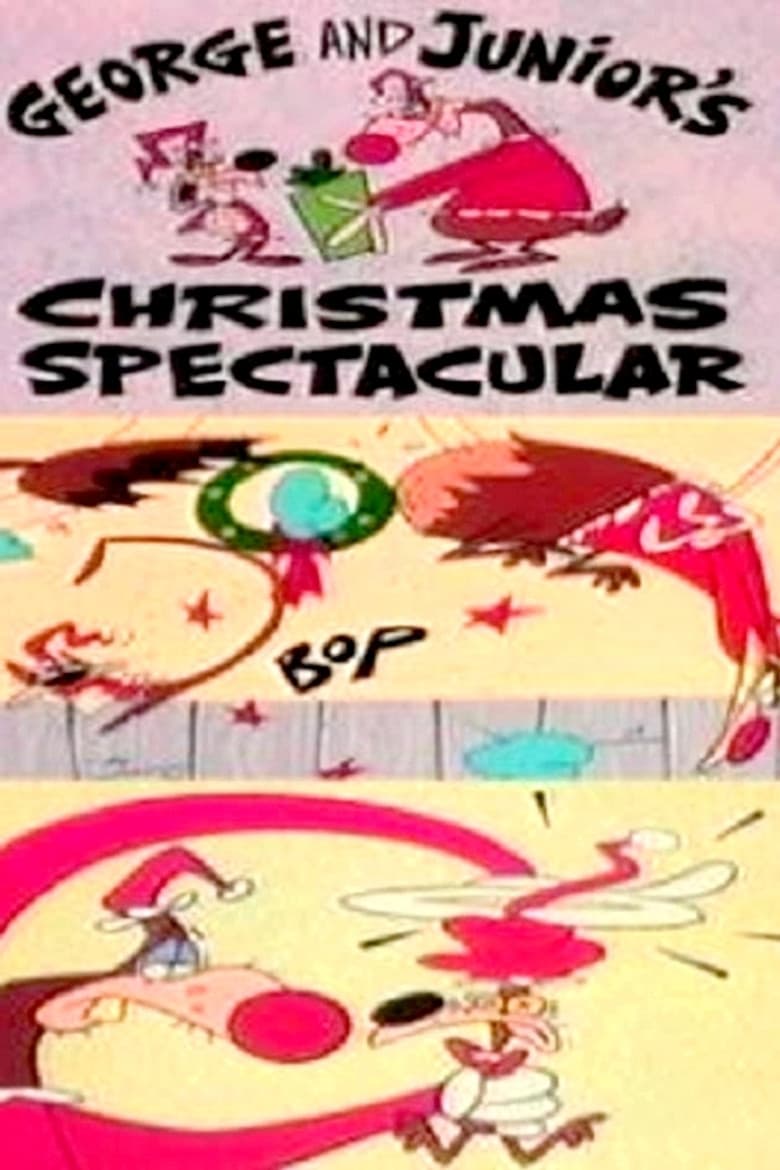George and Junior's Christmas Spectacular poster
