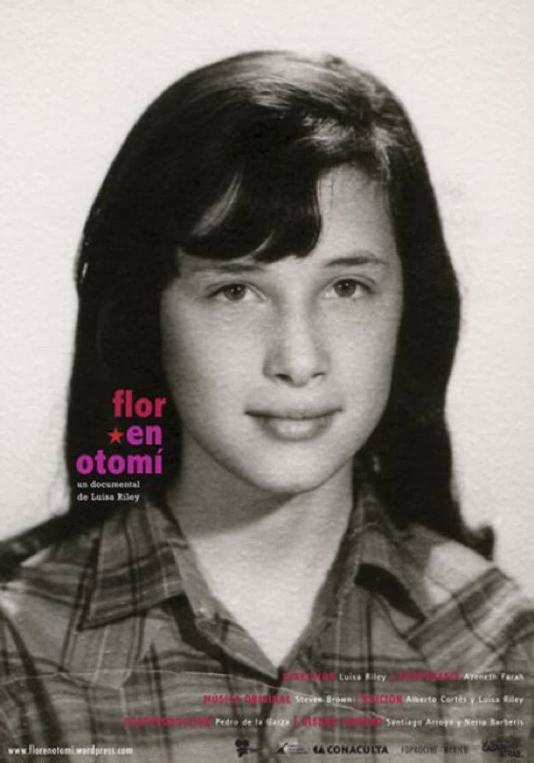Flower in Otomi poster