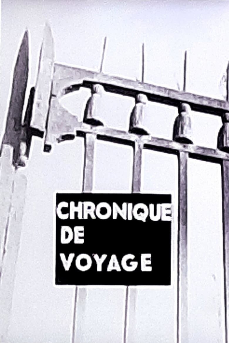 Chronique de voyage poster