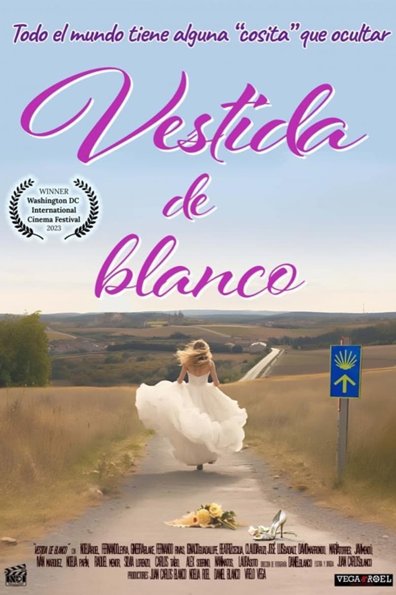 Vestida de blanco poster