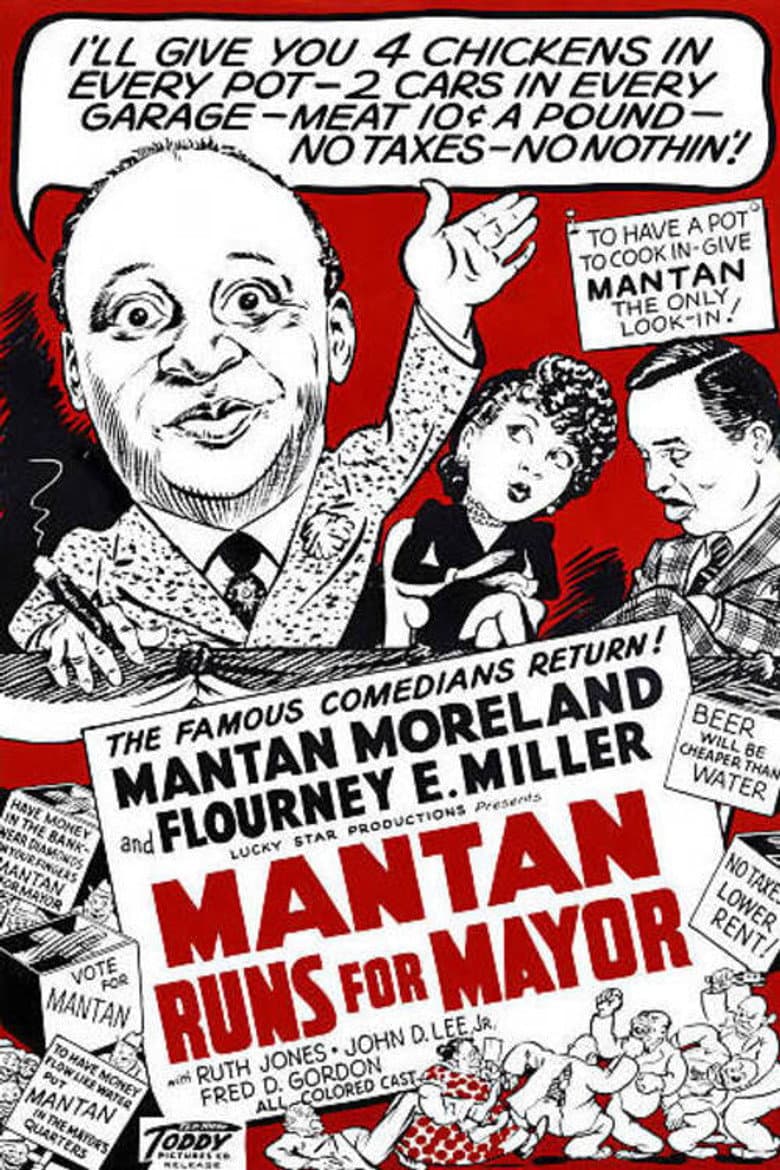 Mantan Runs for Mayor poster