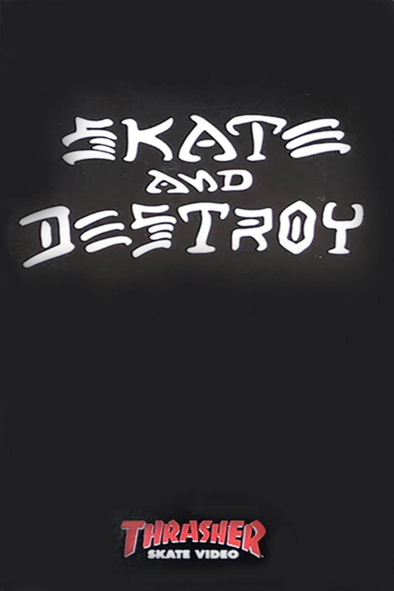 Thrasher - Skate and Destroy poster