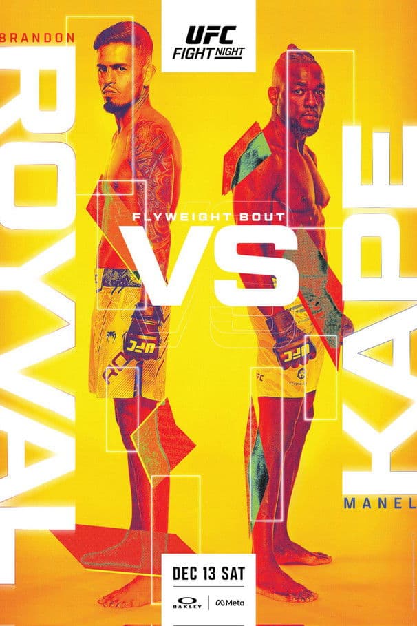 UFC on ESPN 73: Royval vs. Kape poster