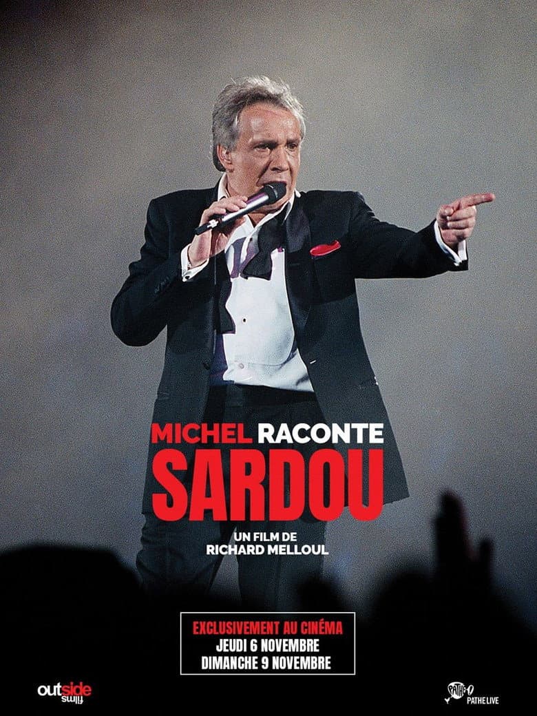 Michel raconte Sardou poster