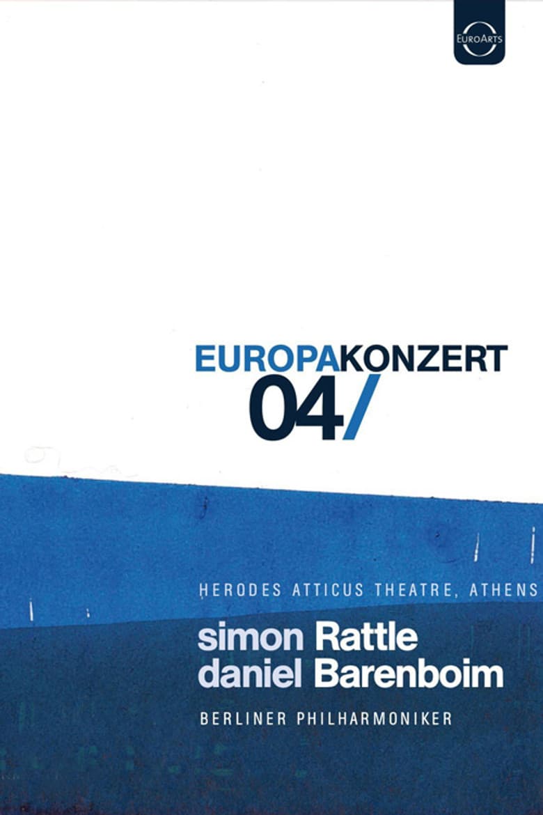 Europakonzert 2004 from Athens poster