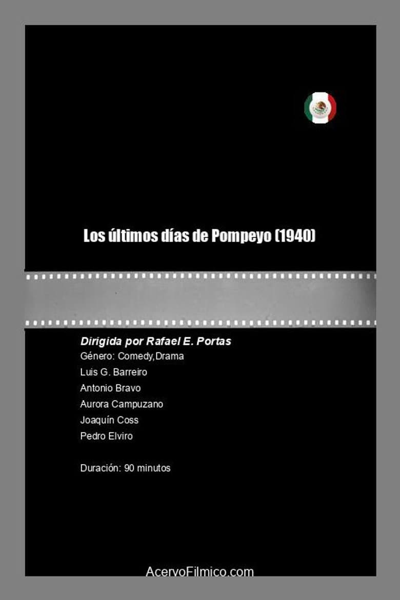 Los últimos días de Pompeyo poster